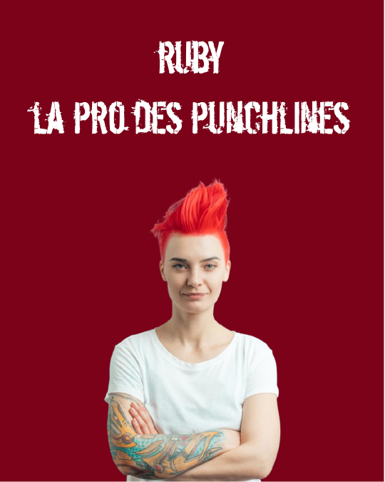 ruby la pro des punchlines ruby la pro des punchlines